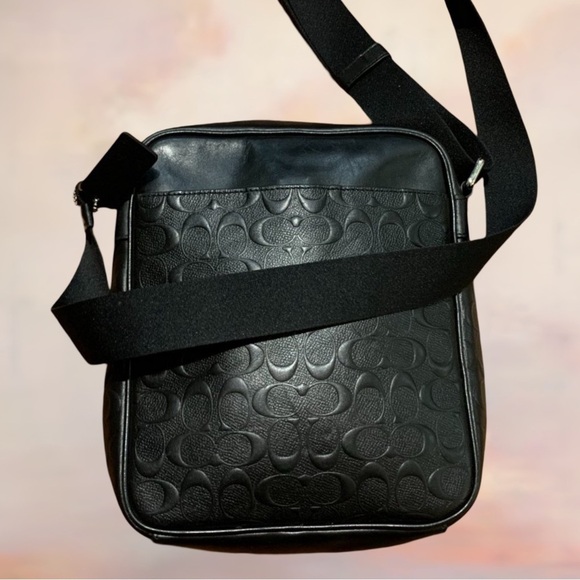 Coach Houston Flight Bag In Signature Leather - Picture 3 of 7